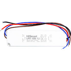 Блок живлення HiSmart 12 V, 8.5 A, 100 W, IP67