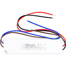 Блок живлення HiSmart 24 V, 2.5 А, 60 W, IP67