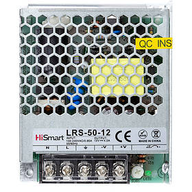 Блок живлення HiSmart 12 V, 4.2 A, 50 W