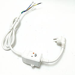 Кабель з ПЗВ для під'єднання бойлера захисний 16 А/30mA/220В/довжина=150 см з клемами (Італія)