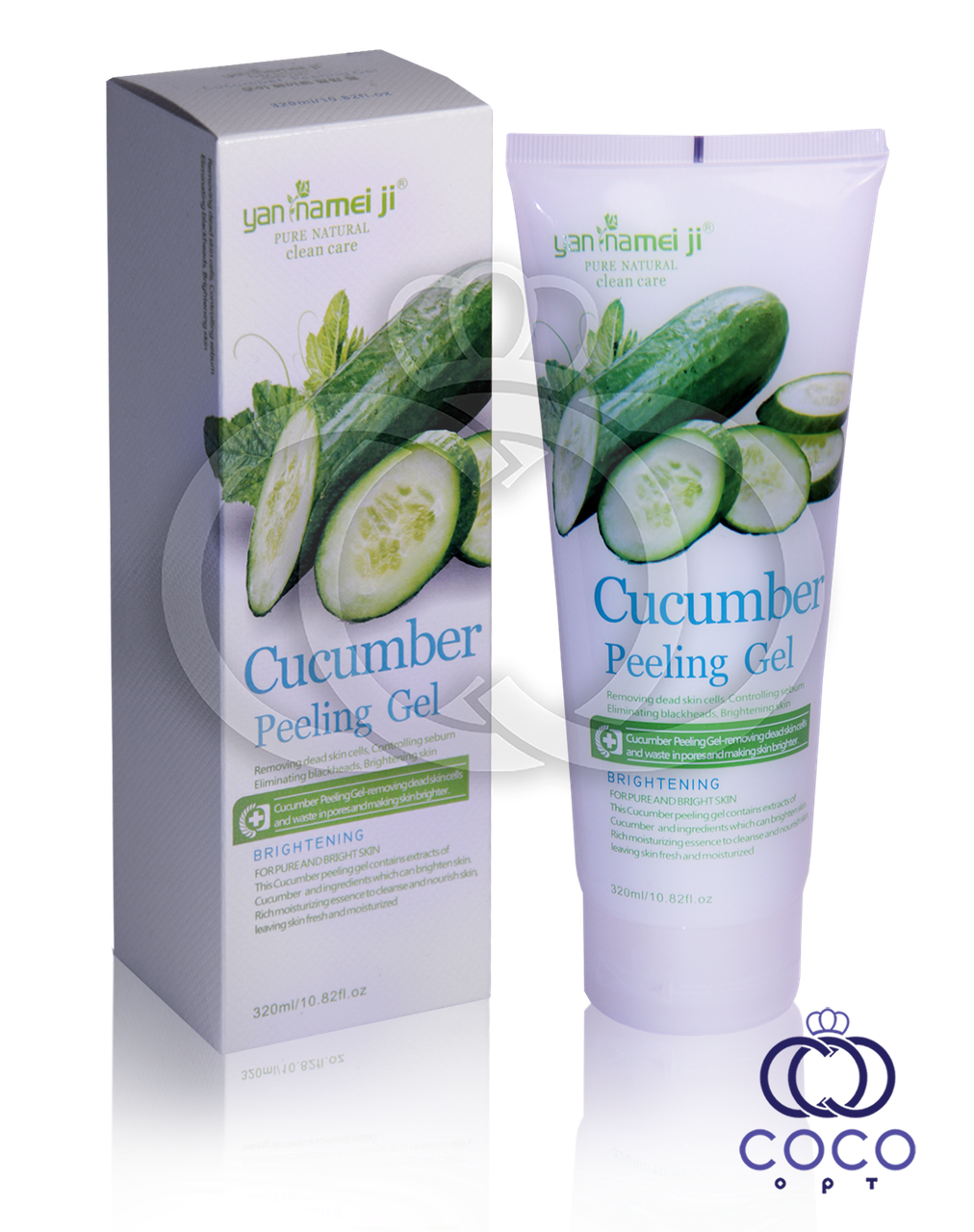 Гель-пілінг Cucumber Peeling Gel (Гурець) 320 мл, фото 1