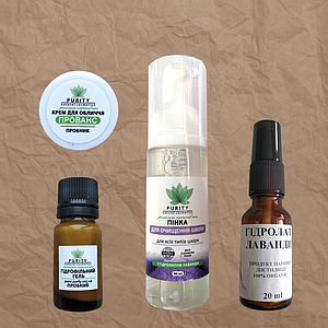 Комплекс пробників для комбінованої шкіри обличчя 30+