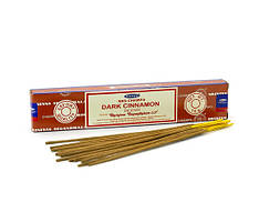 Аромапалочки Satya Nag Champa Dark Cinnamon, 15 г