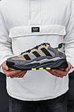 Кросівки чоловічі Adidas Niteball Grey сірі демісезонні шкіряні стильні адідас найтбол, фото 5