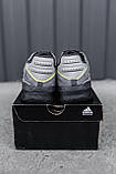 Кросівки чоловічі Adidas Niteball Grey сірі демісезонні шкіряні стильні адідас найтбол, фото 6