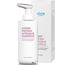 Atomy protein intensive shampoo.  Безсульфатний шампунь Атомі з протеїном 400 мл.