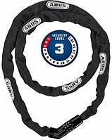 Замок з ланцюгом Abus 4804C/110 Steel-O-Chain, чорний