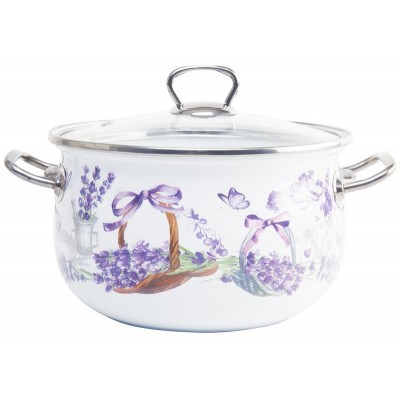 Каструля TM GUSTO Кошик Лаванді Premium 16 см, 2,1 л