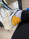 Кросівки чоловічі Adidas Niteball Cream White бежеві демісезонні шкіряні стильні адідас найтбол, фото 7