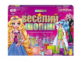 Велика настільна гра "Веселий шопінг Premium" Danko Toys (укр.)