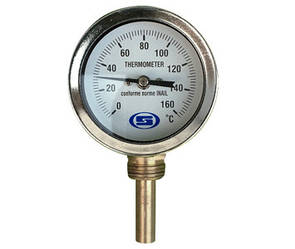 Термометр вертикальний Gross 1/2" Ø60 160°C
