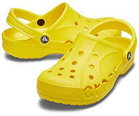 Crocs Baya lemon Clog оригинал США M7W9 39-40 (25 см) сабо закрытая обувь unisex яркие крокс original кроксы