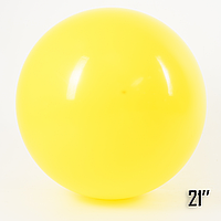 Куля гігант Жовта 21" (52,5 см) Арт Шоу