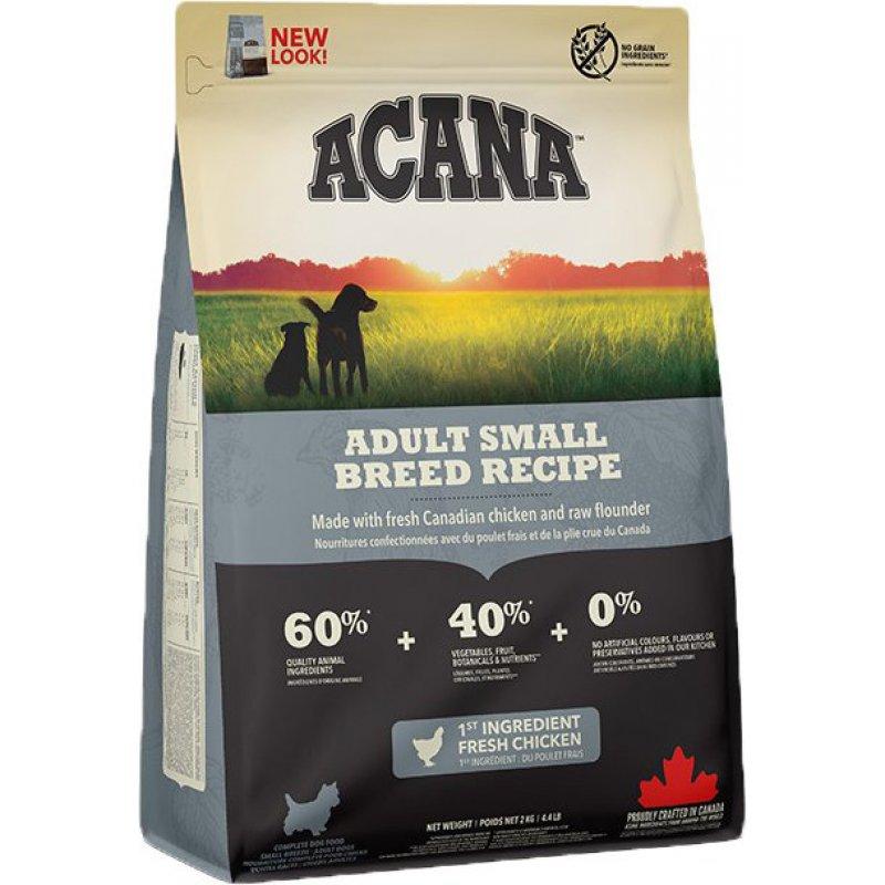 Acana (Акана) Adult Small Breed сухий корм для дорослих собак дрібних порід, 2 кг