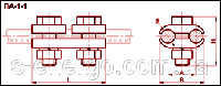 Зажим соединительный плашечный ПА-1-1