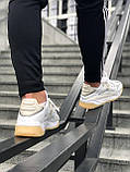 Кросівки чоловічі Adidas Niteball White Gum білі демісезонні шкіряні стильні адідас найтбол, фото 5