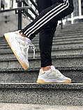 Кросівки чоловічі Adidas Niteball White Gum білі демісезонні шкіряні стильні адідас найтбол, фото 7