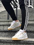 Кросівки чоловічі Adidas Niteball White Gum білі демісезонні шкіряні стильні адідас найтбол, фото 8