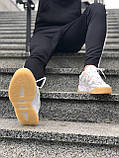 Кросівки чоловічі Adidas Niteball White Gum білі демісезонні шкіряні стильні адідас найтбол, фото 10