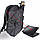 Рюкзак для фотоапарата універсальний з відділом для ноутбука 15,6" і дощовиком Чорний ( код: IBF020B ), фото 8
