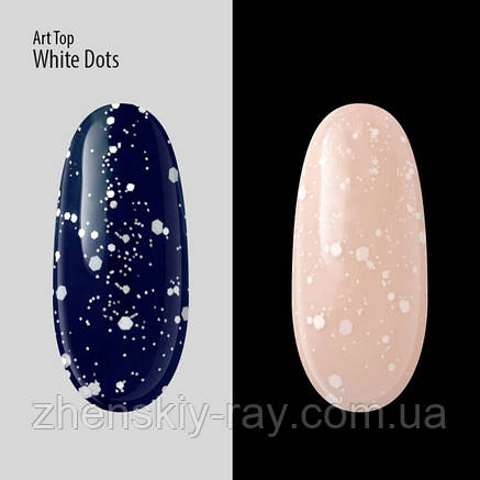 Art Top PNB, White Dots, No Wipe, 8 ml, фото 3