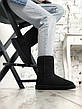 Жіночі чорні замшеві класичні високі уги UGG W Classic Tall черевики чоботи уги, фото 6