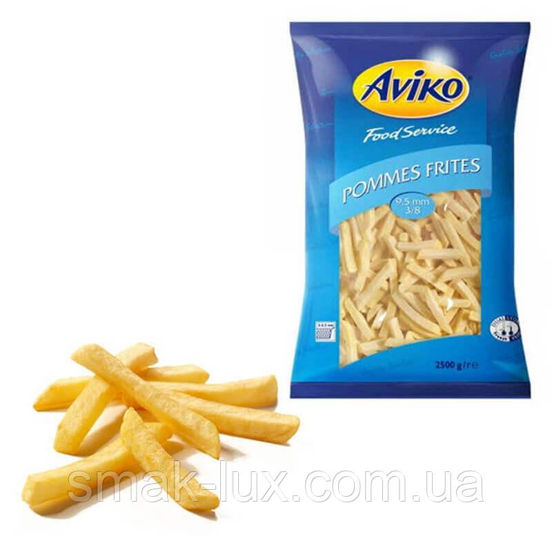 Картопля фрі 9,5мм Premium Aviko 2,5кг