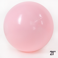 Куля гігант Рожевий Макарун 21" (52,5 см) Арт Шоу