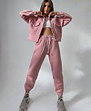 Теплий костюм жіночий з трехнитки, фото 3