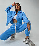 Теплий костюм жіночий з трехнитки, фото 5