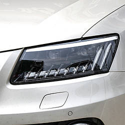 Передні фари Audi Q5 8R (08-17) тюнінг Full Led оптика (заміна рідного ксенону)