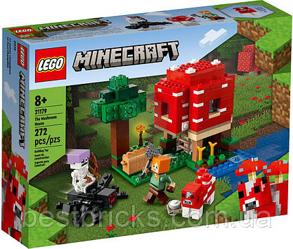 Lego Minecraft Грибний будинок 21179