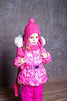 Яркая детская куртка для девочки POIVRE BLANC Франция 246621-2119731 Розовый ӏ Верхняя одежда для девочек.Топ!