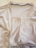 Жіночий домашній халат турецький велюр, фото 4