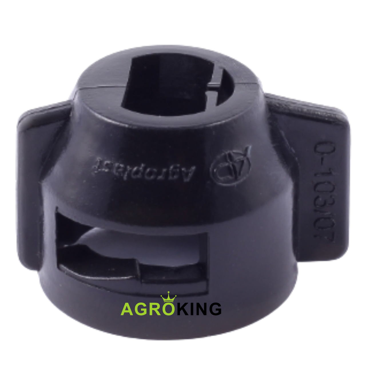 Ковпак форсунки RAU чорний Agroplast 0-103/07 Агропласт