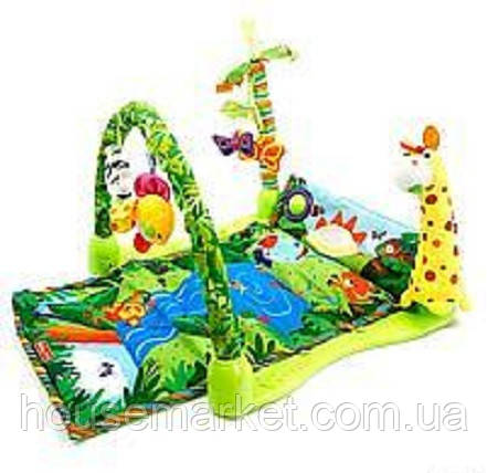 Килимок для немовляти BAMBY 900*450 мм "Тропічний ліс" 3059 (602669) - фото 1 - id-p1321376503