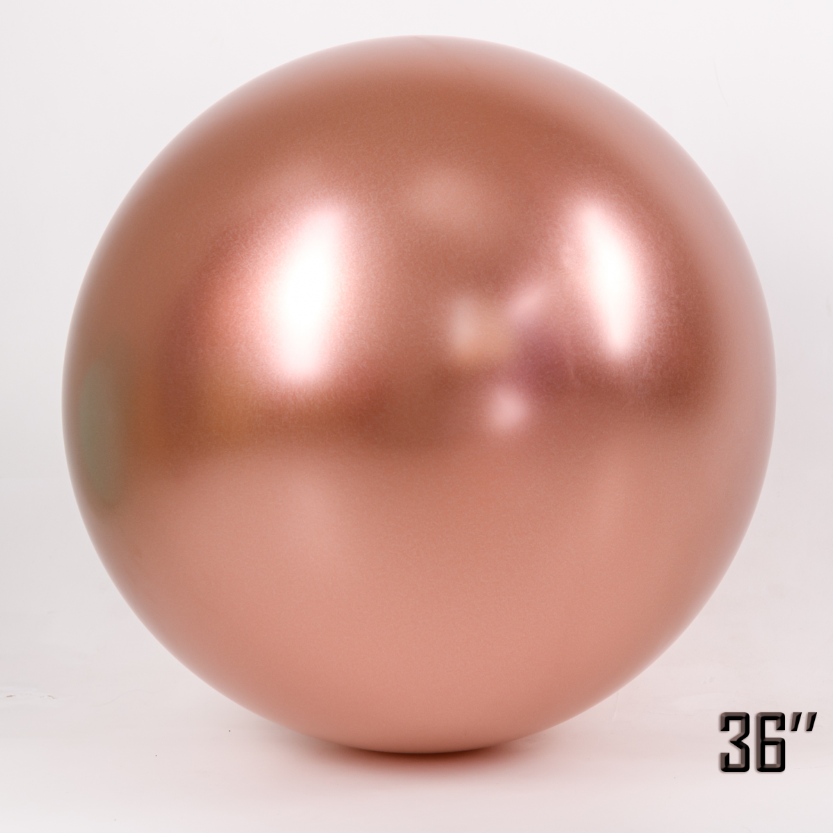 Куля гігант Рожеве золото Хром 36" (90 см) Арт Шоу