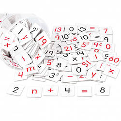 Великий математичний набір для середньої школи "Складаємо рівняння" (250 ел) Lakeshore