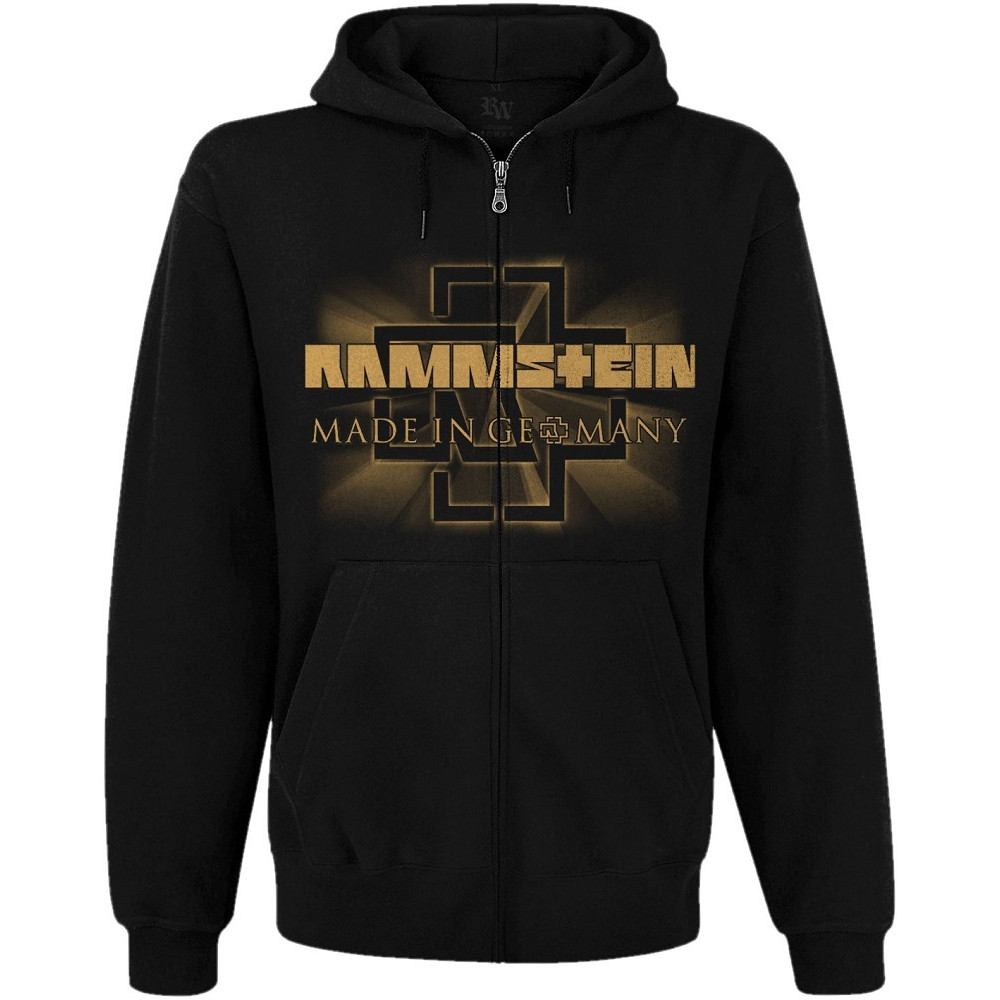 Толстовка Rammstein "Made In Germany" на блискавці, Розмір S
