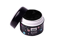 Гель-фарба Kira Nails No Wipe, Black, 5 мл