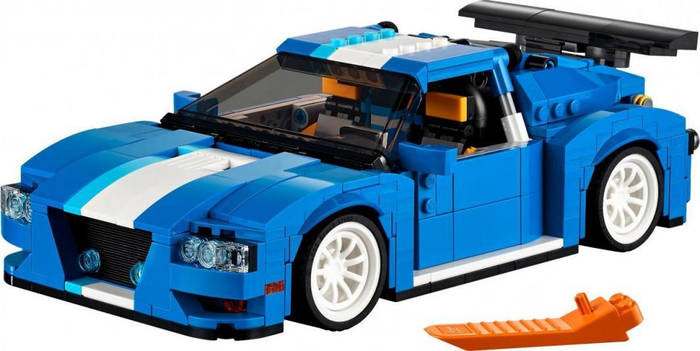 Блочный конструктор LEGO Creator Гоночный автомобиль (31070), цена 2990 ...