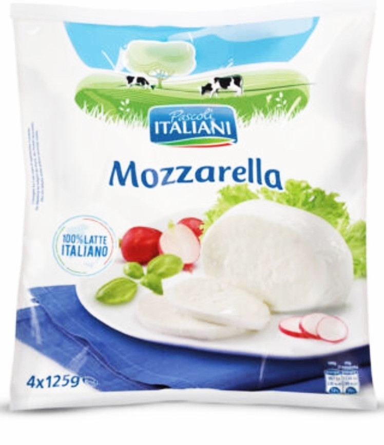 Mozzarella Italiani 4х125гр