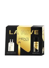 Набір La Rive men's world туалетна вода 90 мл + дезодорант 150 мл (5901832065654)