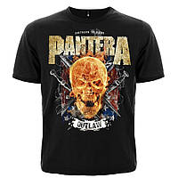 Футболка Pantera (flamming skull), Размер M