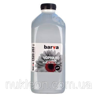 Популярний! Чорнило Barva CANON PGI-520/PG-510 BLACK 1кг (C520-263) - Краща якість тільки на Nukleon.com.ua