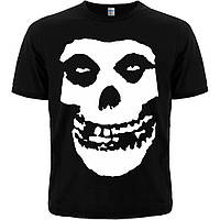 Футболка Misfits (skull logo), Размер L