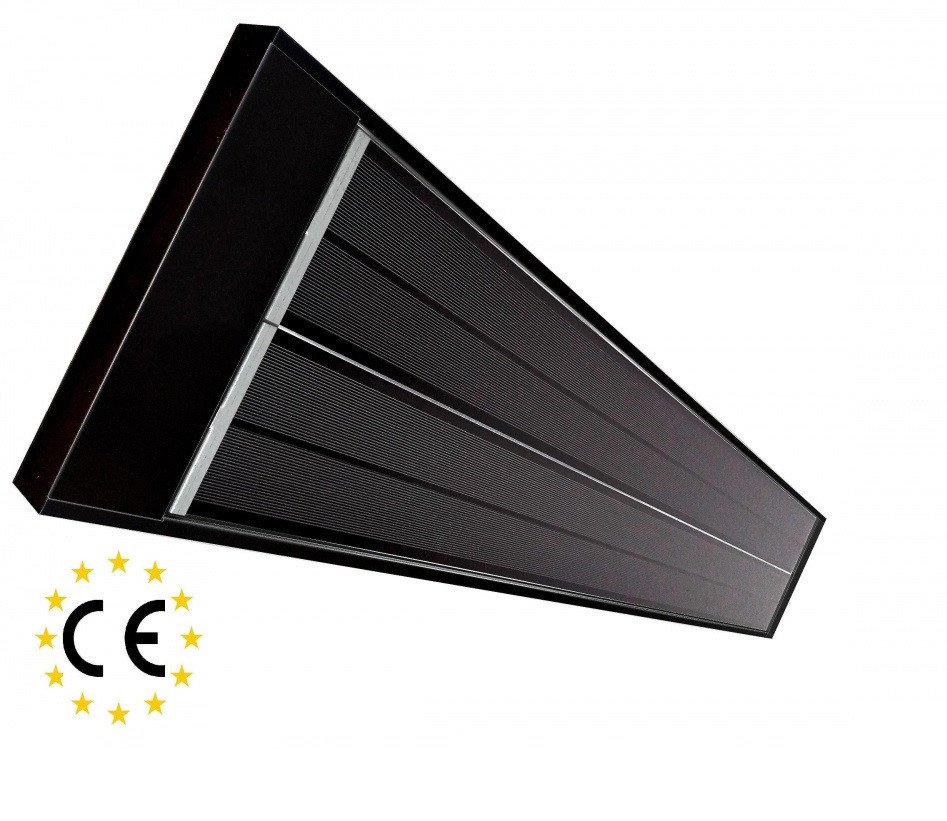 Інфрачервоний нагрівач Теплоv Black Edition BE2600 чорний (Україна)