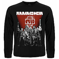 Футболка с длинным рукавом Rammstein (red), Размер XL