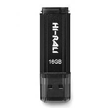 Накопичувач USB 16GB Hi-Rali серія Stark чорний