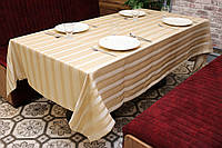 Скатерть жаккардовая Kayra Strip 160×285 см